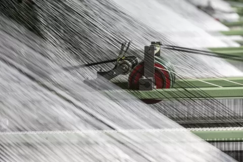 Airbag webbing and weaving