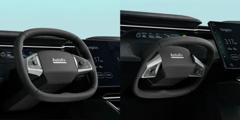 Foldable Steering Wheel