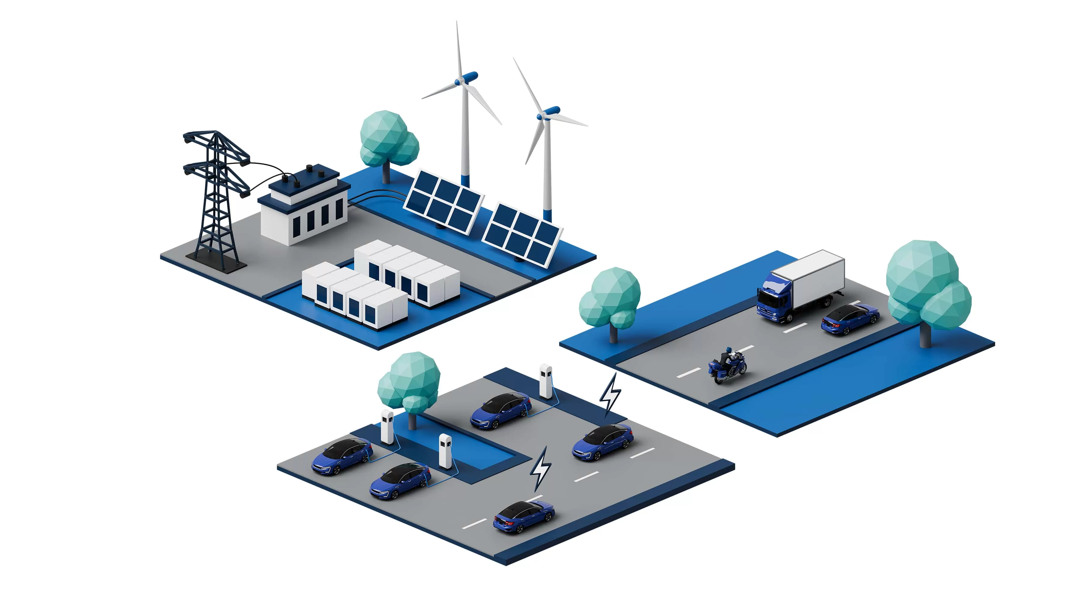 Areas of usage for electrical safety solutions.
