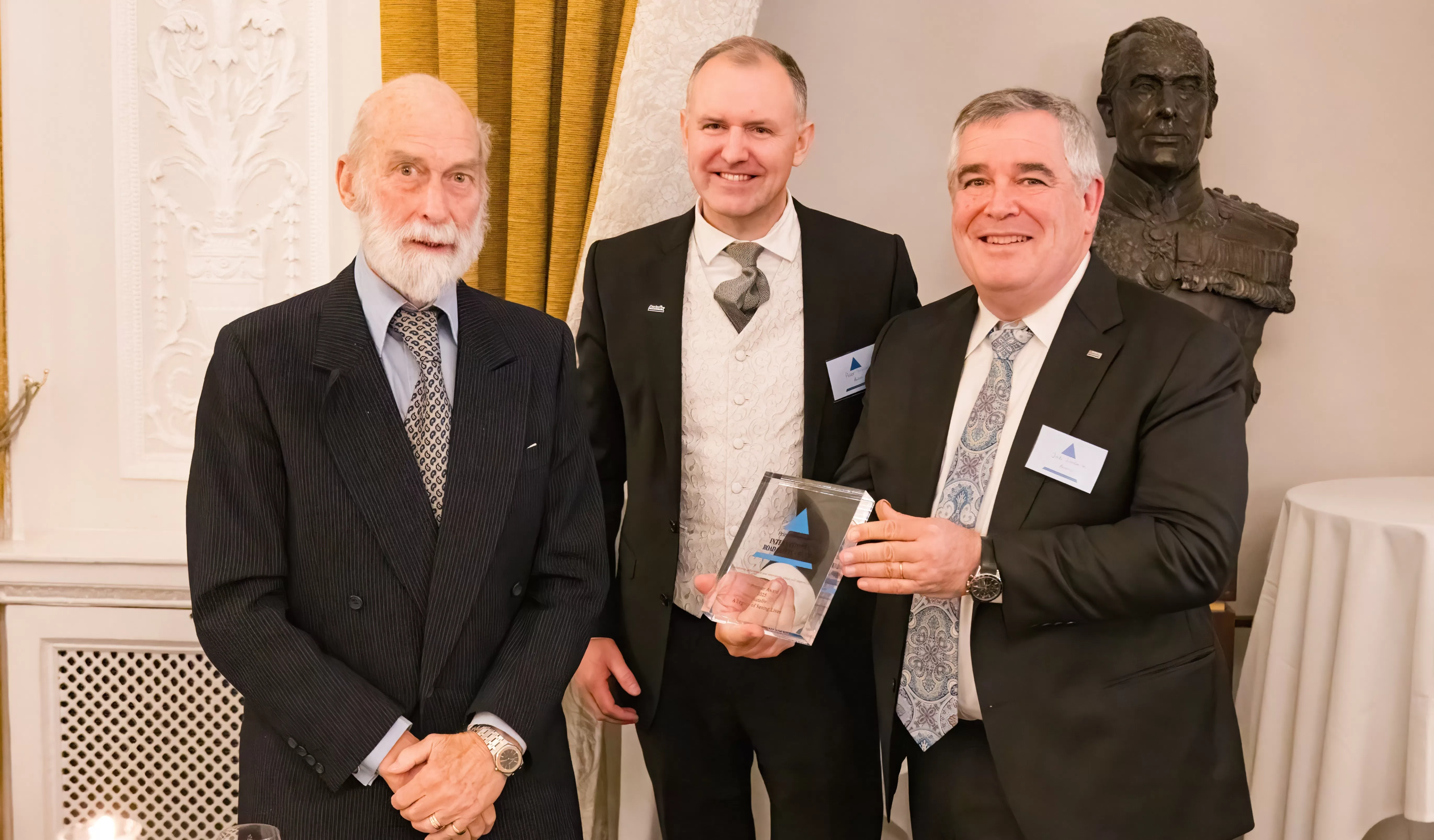 Autoliv Receives the 2025 Prince Michael International Road Safety Award