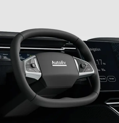 Foldable steering wheel