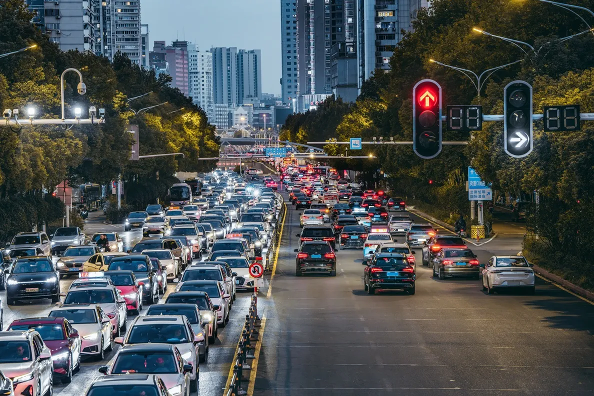 Traffic situation in China